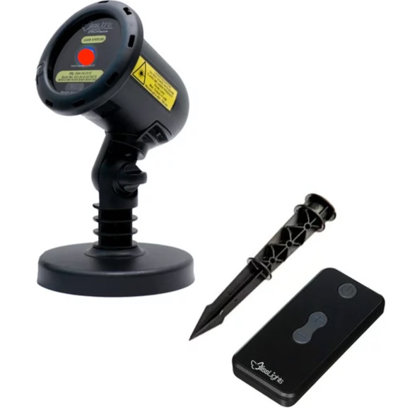 BlissLights Spright Motion RED Indoor/Outdoor Laser Projector W/Remote N… - Picture 1 of 4